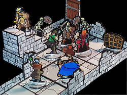 terrain miniatures papercraft dungeons stairs tile