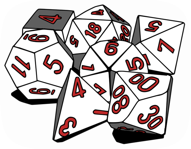 Polyhedral dice